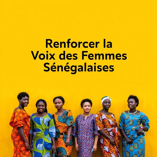Renforcer la Voix des Femmes : Un Impératif pour le Développement
